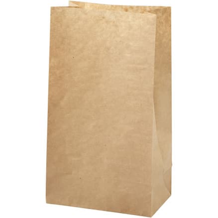Papirposer, H: 27 cm, str. 9x15 cm, 50 g, brun, 100 stk./ 1 pk.