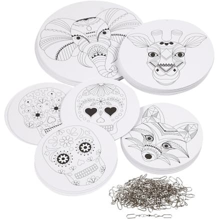 Mobil med motiv, Dia. 12+15+18 cm, 300 g, vit, 20 set/ 1 f�rp.
