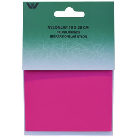 Reparationslapp Självhäftande Nylon Rosa 10x20 cm - 1 st.