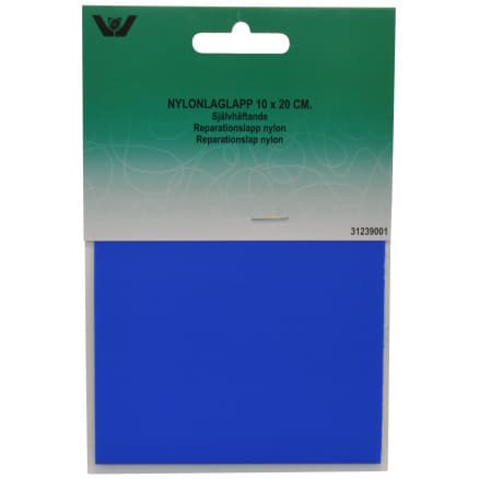 Reparationslapp Självhäftande Nylon Kungsblå 10x20 cm - 1 st.