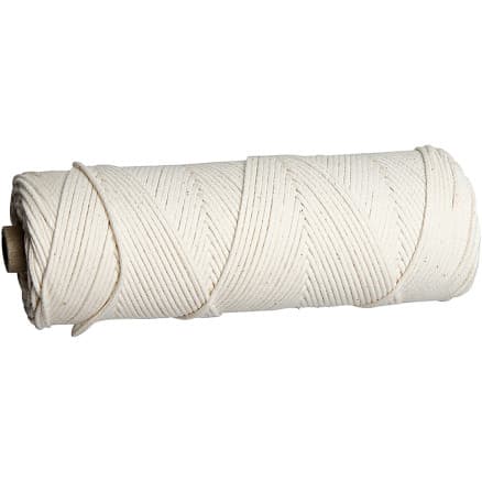 Veke till bivaxplattor, För användning med ljus gjorda av bivaxkakor, nr. 3, tjocklek 2-3 mm, 100 g, 80 m/ 1 rl.