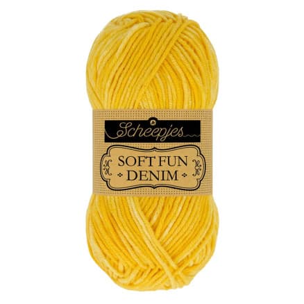 Scheepjes Softfun Denim Garn 520 Curry
