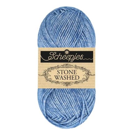 Scheepjes Stone Washed Garn Mix 846 Lazurit