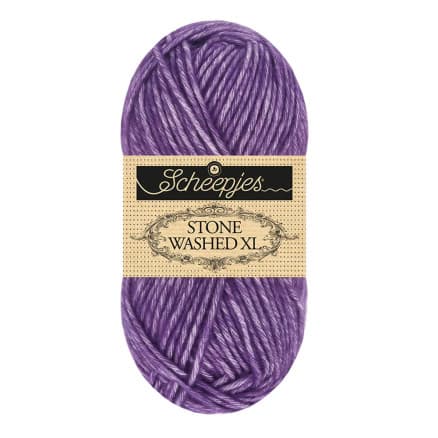 Scheepjes Stone Washed XL Garn Mix 880 Rig Charoite