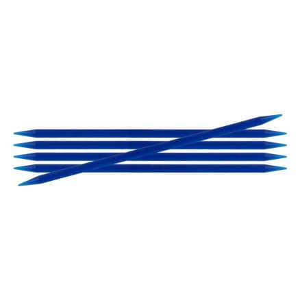 KnitPro Trendz Strumpstickor Akryl 20cm 7,00mm / 7.9in US10Â¾ Blue