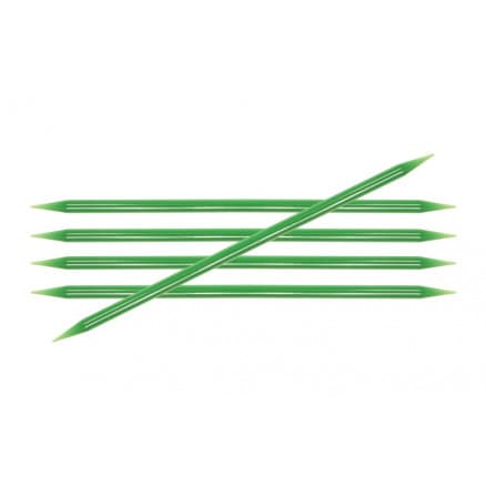 KnitPro Trendz Strumpstickor Akryl 20cm 9,00mm / 7.9in US13 Green