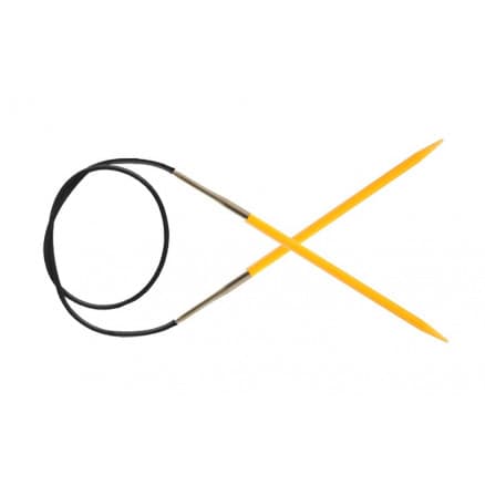 KnitPro Trendz Rundstickor Akryl 60cm 4,00mm / 23.6in US6 Orange