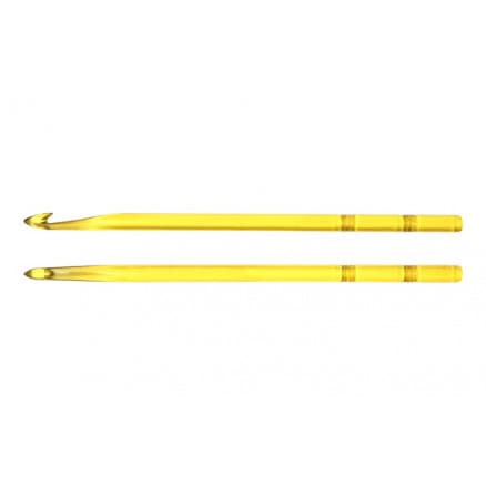 KnitPro Trendz Virknål Akryl 13cm 6.00mm Gul