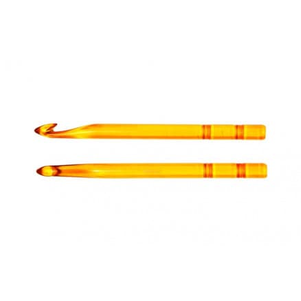 KnitPro Trendz Virknål Akryl 13cm 10.00mm Orange