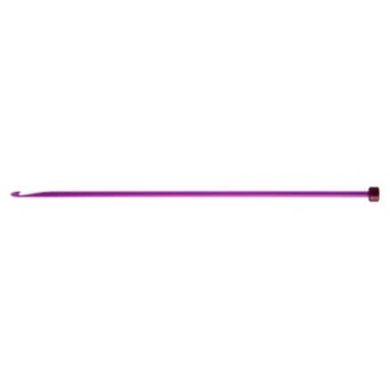 KnitPro Trendz Enkel virknål Akryl 30cm 5.00mm Violett till Tunisisk Virkning / Krokning