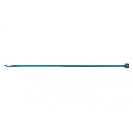KnitPro Trendz Enkel virknål Akryl 30cm 5,50mm Turkos till Tunisisk Virkning / Krokning