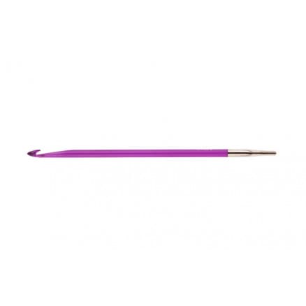KnitPro Trendz Utbytbara Virknålar Akryl 5,00mm Violet till Tunisisk Virkning / Krokning