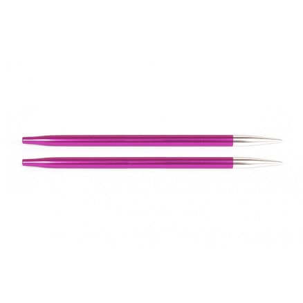 KnitPro Zing Ändstickor Aluminium 13cm 5,00mm / US8 Ruby