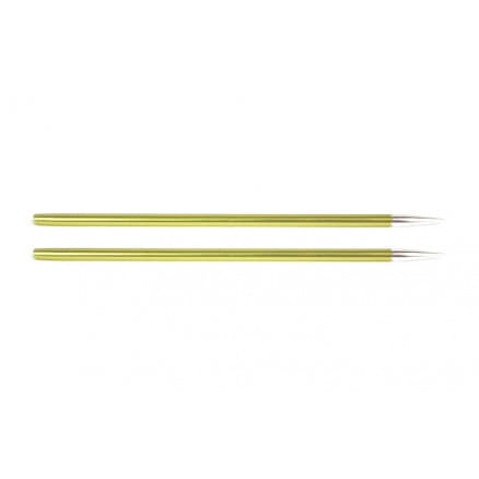 KnitPro Zing Ändstickor Aluminium 10cm 3,50mm / US4 Chrysolite