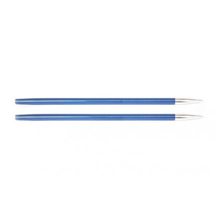 KnitPro Zing Ändstickor Aluminium 10cm 4.00mm / US6 Sapphire
