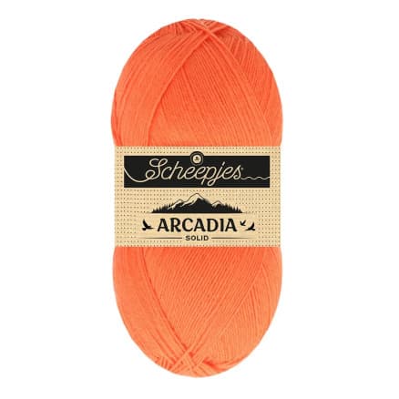 Scheepjes Arcadia Solid Garn 810 Sunset