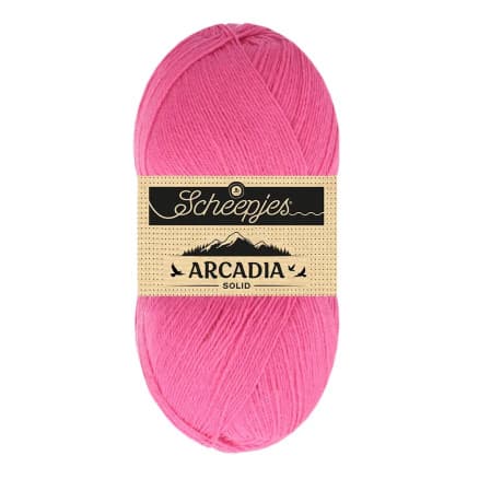 Scheepjes Arcadia Solid Garn 815 Gerbera