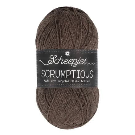Scheepjes Scrumptious Garn 304 Choklad Ganache