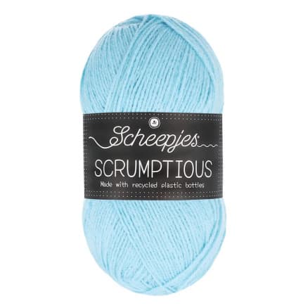 Scheepjes Scrumptious Garn 343 Blå French Macaron