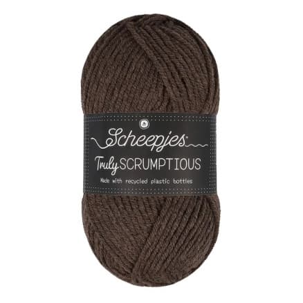 Scheepjes Truly Scrumptious Garn 304 Choklad Ganache