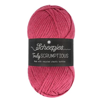 Scheepjes Truly Scrumptious Garn 382 Röd Fruktsylt