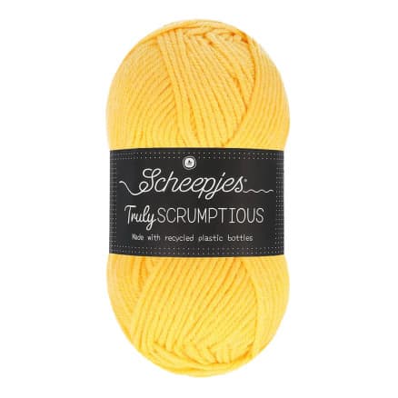 Scheepjes Truly Scrumptious Garn 385 Lemon Solskins Kage