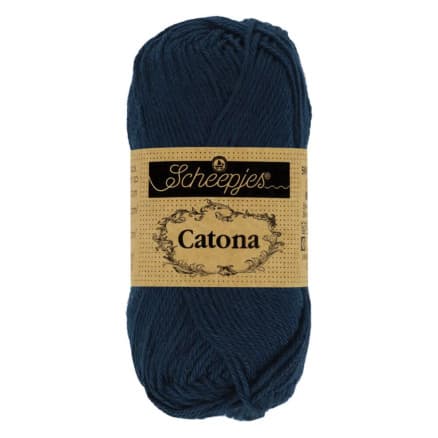 Scheepjes Catona Garn 124 Ultramarin - 25g