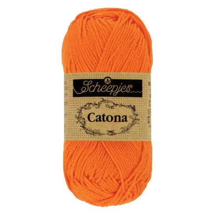 Scheepjes Catona Garn 281 Manderin - 25g