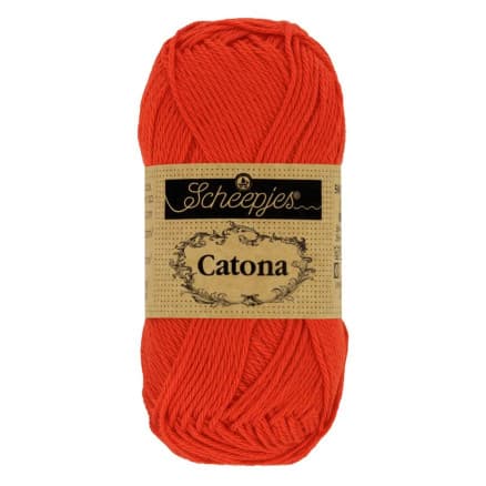 Scheepjes Catona Garn 390 Poppy Rose - 25g