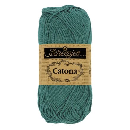 Scheepjes Catona Garn 391 Djuphav - 25g