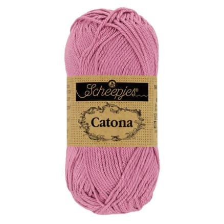 Scheepjes Catona Garn 398 Koloni Rose - 25g