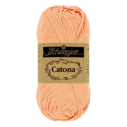 Scheepjes Catona Garn 414 Vintage Peach - 25g
