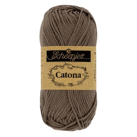 Scheepjes Catona Garn 507 Choklad - 25g