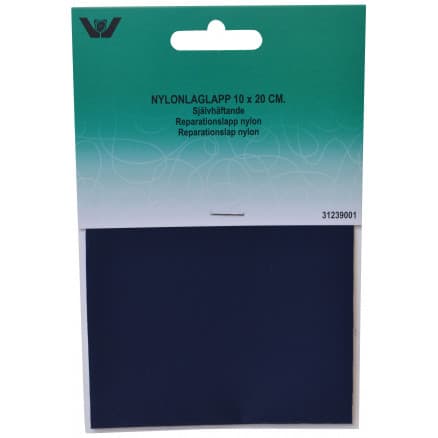 Reparationslapp Självhäftande Nylon Marin 10x20 cm - 1 st.