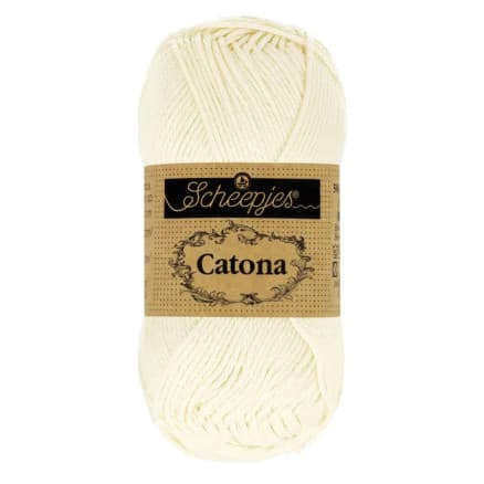 Scheepjes Catona Garn 130 Old Blonde - 10g