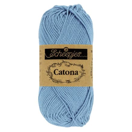 Scheepjes Catona Garn 247 Blå Fugl - 10g