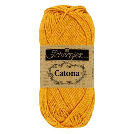 Scheepjes Catona Garn 249 Saffran - 10g
