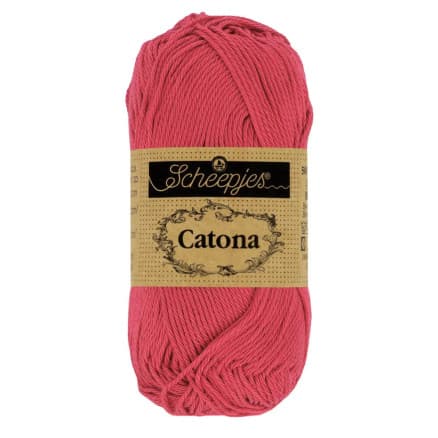 Scheepjes Catona Garn 258 Rosenträ - 10g