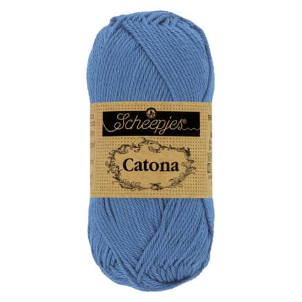 Scheepjes Catona Garn 261 Capri Blå - 10g