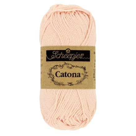 Scheepjes Catona Garn 263 Persikoblomma - 10g