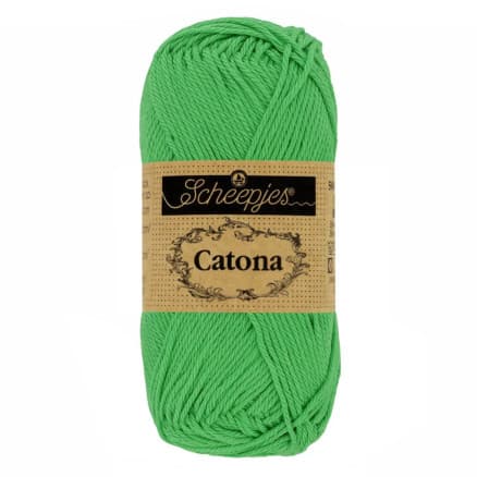 Scheepjes Catona Garn 389 Äpple Grön - 10g