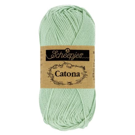 Scheepjes Catona Garn 402 Silver Grön - 10g