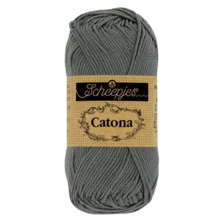 Scheepjes Catona Garn 501 Antracit - 10g