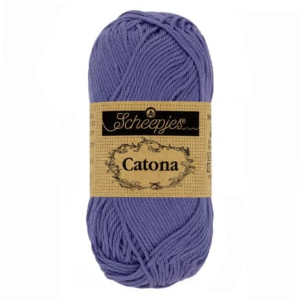 Scheepjes Catona Garn 508 Deep Amethyst - 10g