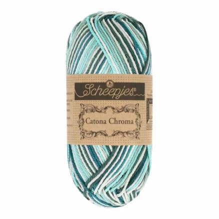 Scheepjes Catona Chroma Garn 010 Isberg