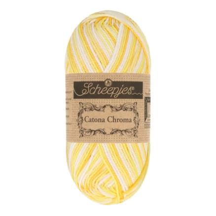 Scheepjes Catona Chroma Garn 018 Buttercup