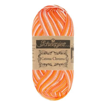 Scheepjes Catona Chroma Garn 019 Marigold