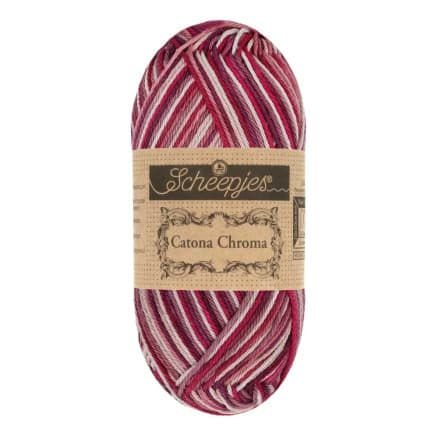 Scheepjes Catona Chroma Garn 020 Kastanj