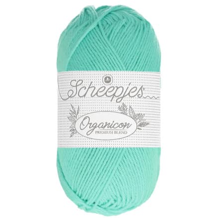 Scheepjes Organicon Garn 215 Ljus Hav