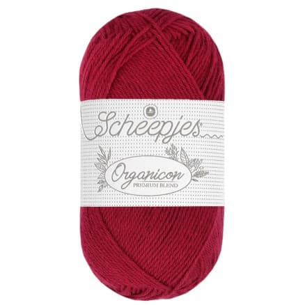 Scheepjes Organicon Garn 243 Cherry Jam